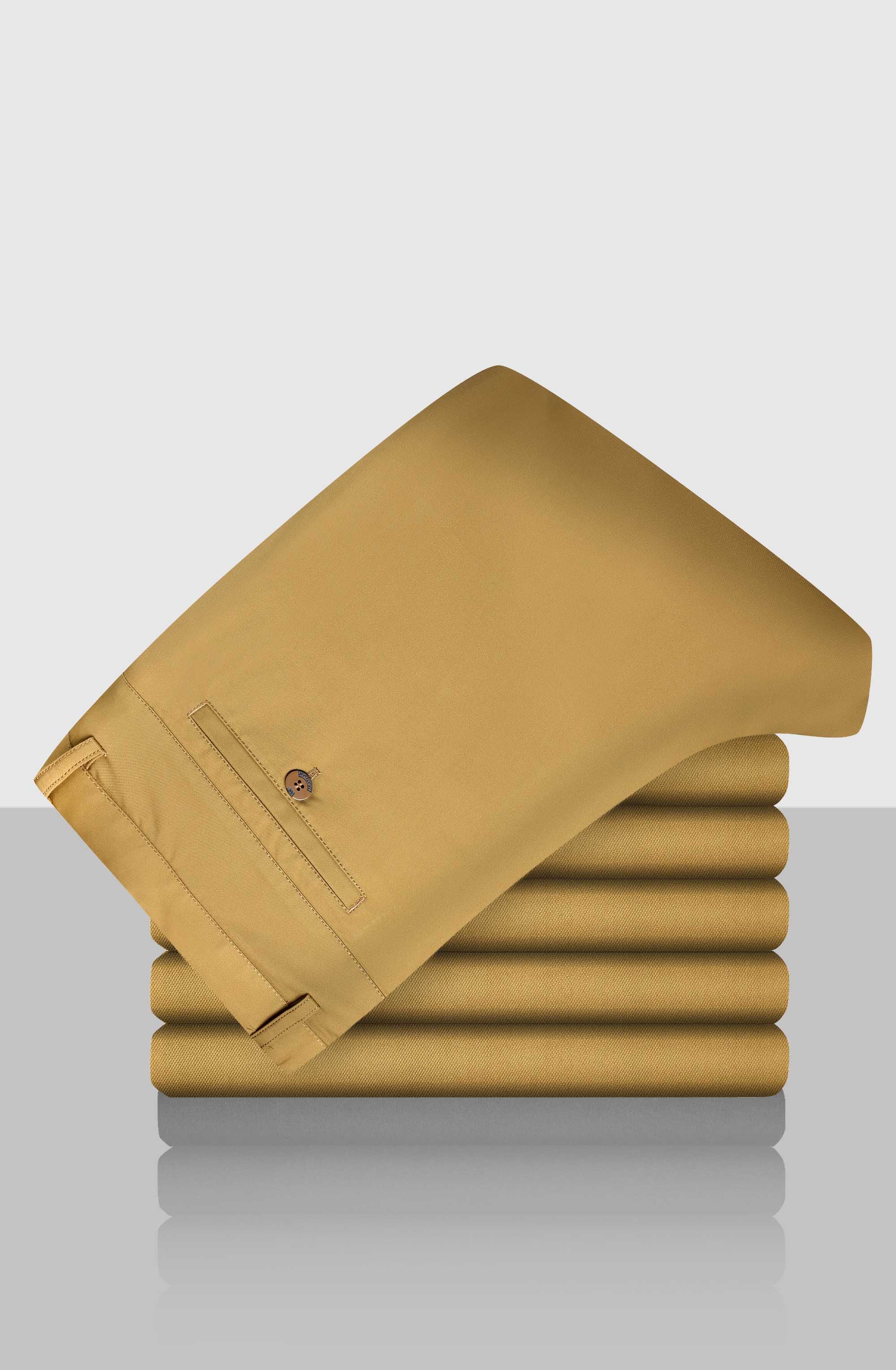 土金色天丝棉春秋款休闲裤-男装定制 | 拉雅网,拉雅私定,拉雅私人定制