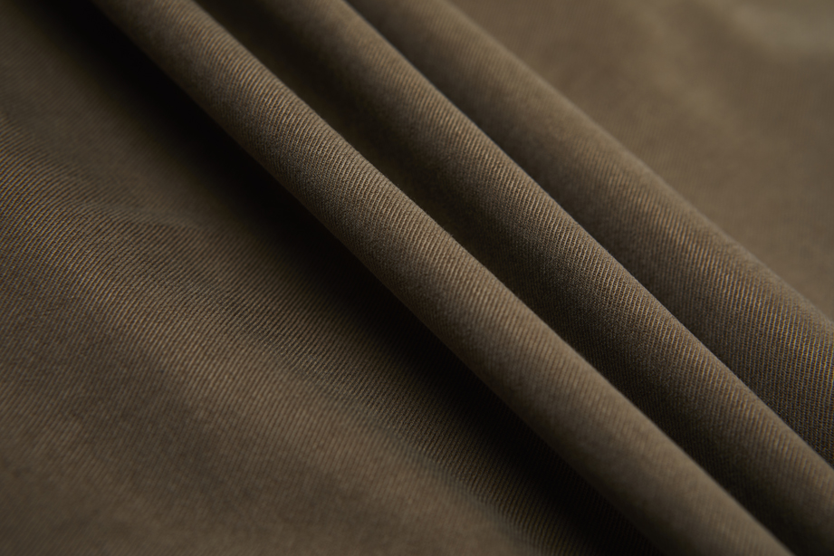 深卡其色天丝棉混纺春秋冬款休闲裤